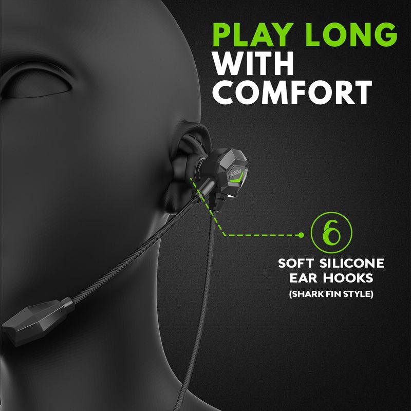 SpinBot BattleBudz W20 Wired Gaming Earphones - Image 5