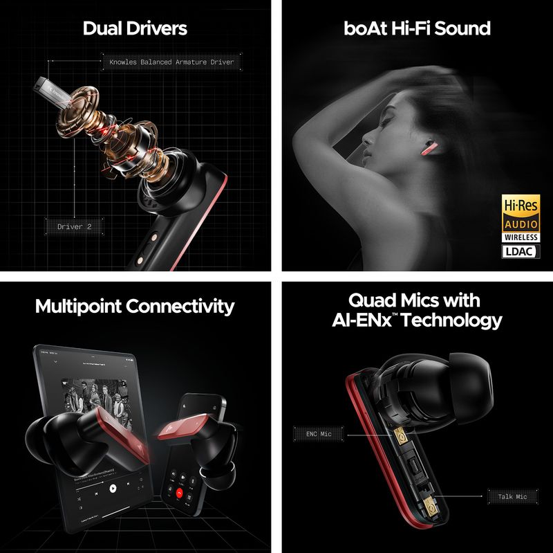 boAt Nirvana X TWS Bluetooth Headset - Image 3