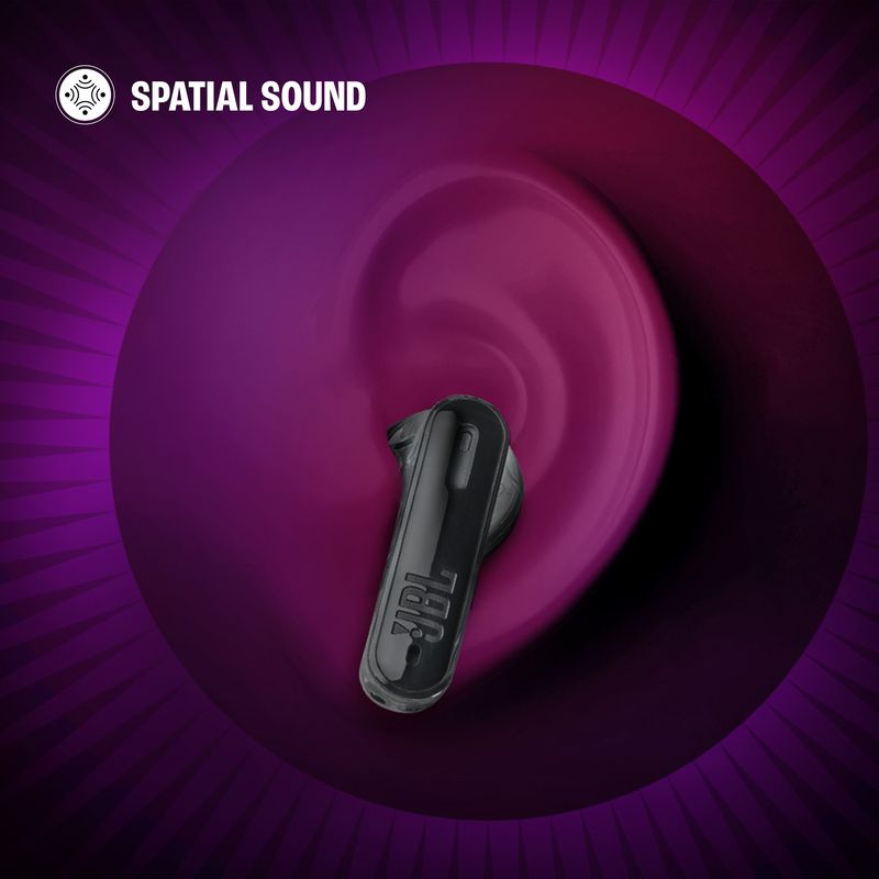 JBL Tune Beam 2 Ghost Transparent ANC Earbuds - Image 4