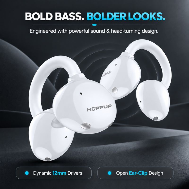 HOPPUP AirDoze ARC Ear-Clip Earbuds - Image 3