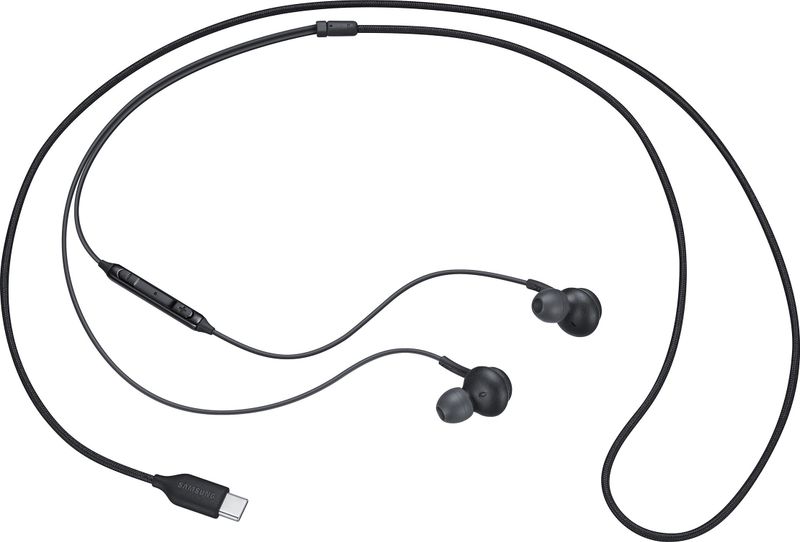 Samsung IC100 Type-C Earphone Wired Headset (Black) - Image 2