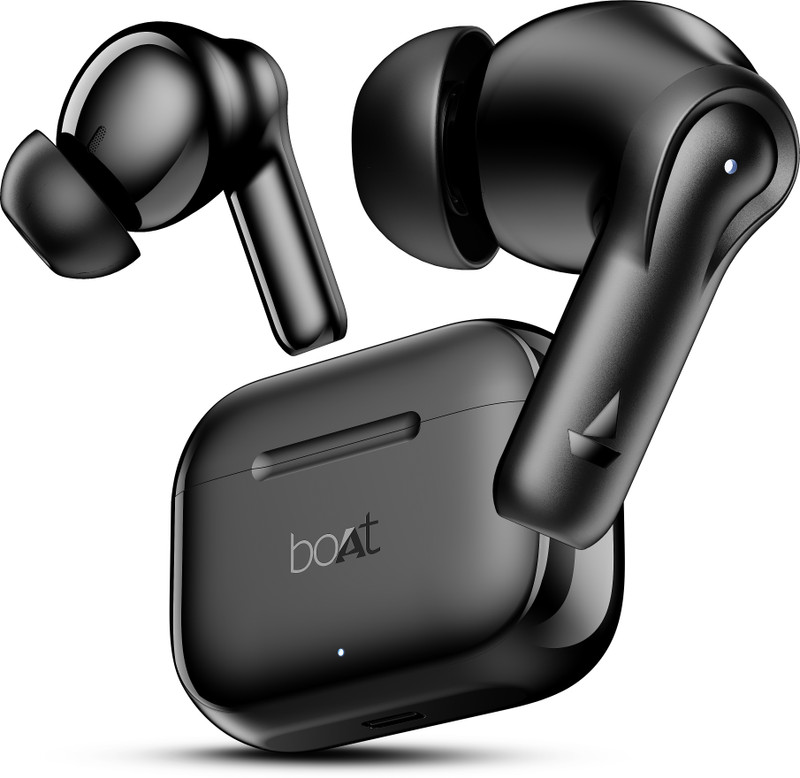 boat airdopes 161 adv 4mic enx 50h battery fast charge 13mm driver metallic finish bluetooth