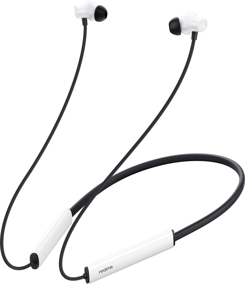 realme Buds Wireless 3 with 30dB ANC, 360 degree Spatial Audio, upto 40 hours Playback Bluetooth Headset (Vitality White, In the Ear)
