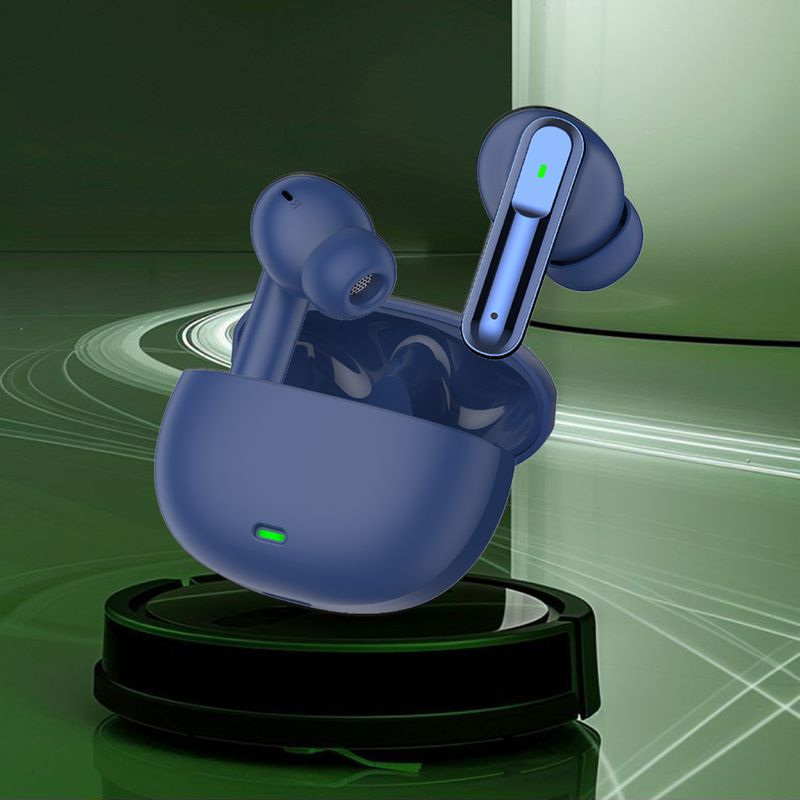 snowbudy SB151 ENC Magnetic Wireless Earbuds Enjoy Powerful Features Bluetooth Gaming Headset (Blue, True Wireless) - Image 3