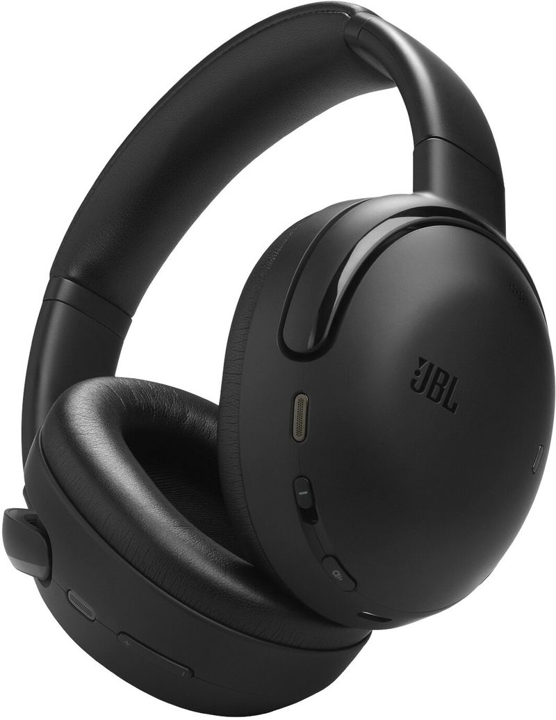JBL Tour One M3 Over Ear Headphones with ANC 2.0, Hi-Res LDAC Audio, 70Hrs Playback Bluetooth Headset (Black, On the Ear)