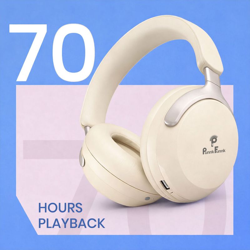 PunnkFunnk SuperBass Wireless Headphone - Image 4