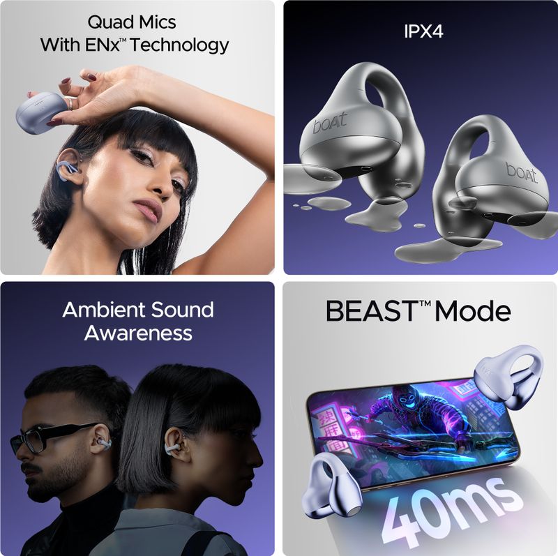 boAt Airdopes Loop Air Conduction Earphones - Image 5