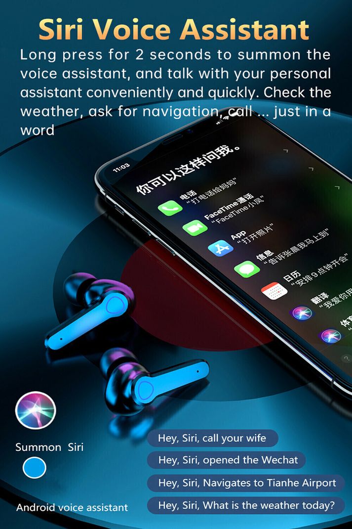 myxes M19 Gaming Earbuds TWS Bluetooth 5.0 - Image 4