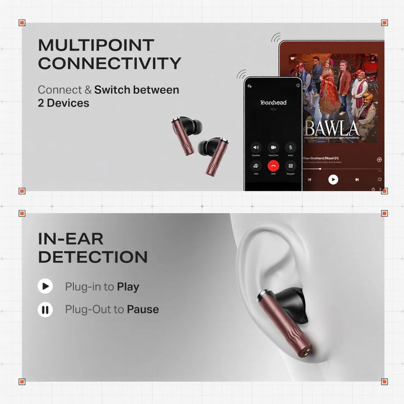 DUJE Zainth Buds TWS Earbuds 80HR Playback - Image 4