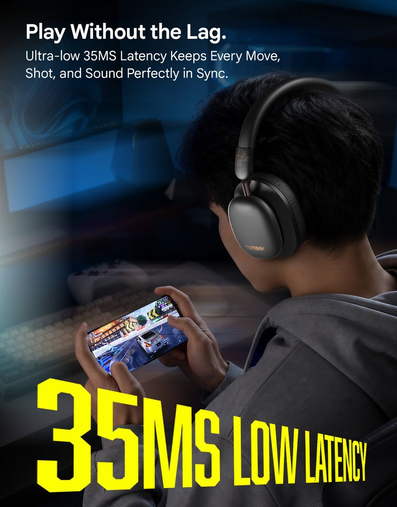 Number Headit Pro 100H Gaming Bluetooth Headset - Image 6