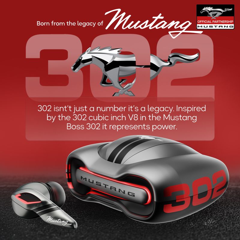 Goboult Mustang Torq 60Hrs Bluetooth Headset - Image 4