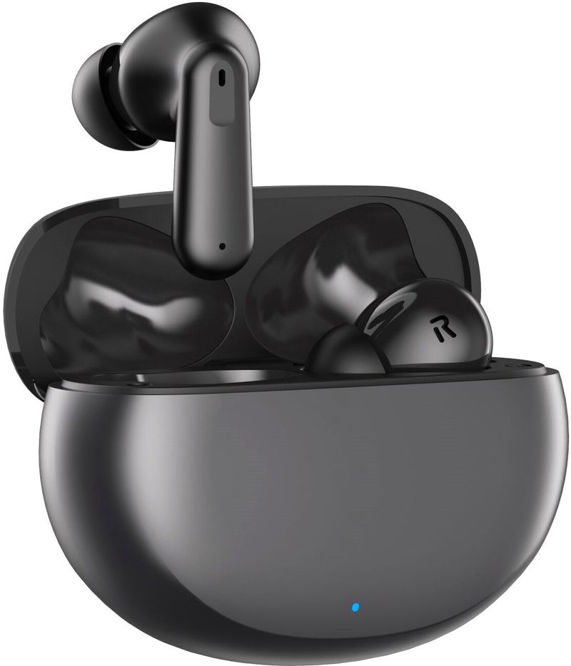 bAot Premium EarBud with 60H Playtime, Fast Charging, Black - Image 2
