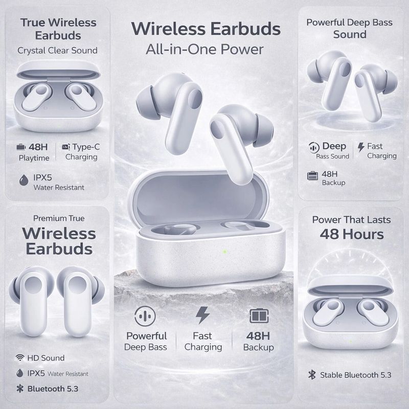 GWALBROS Trending BUDS R2 PRO True Wireless Earbuds - Image 6