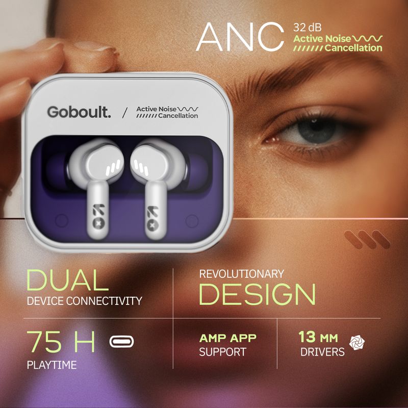 Goboult Tenet Pro ANC Bluetooth Headset - Image 3