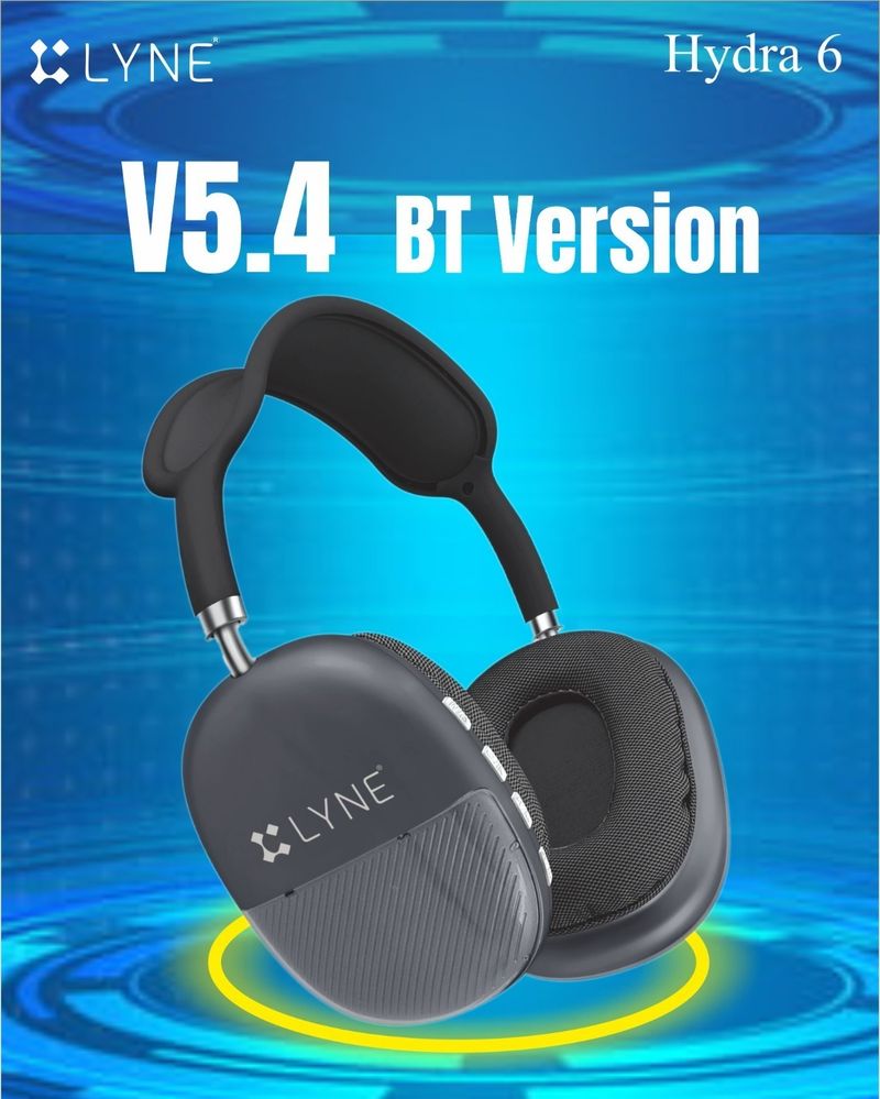 LYNE Hydro 6 Gaming Headset Bluetooth & Wired - Image 3