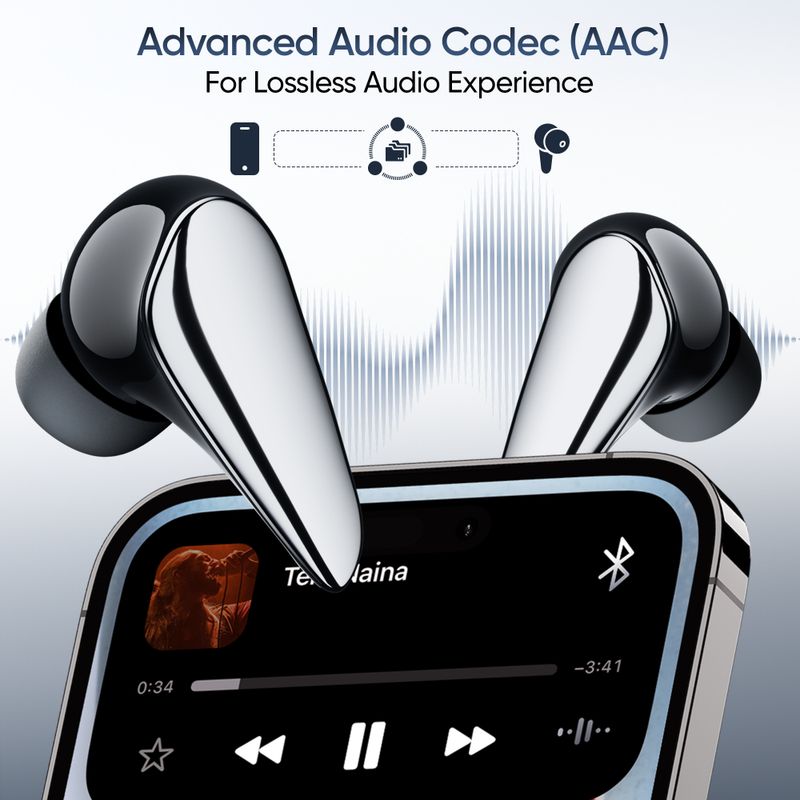Duopods I7 55Hrs Bluetooth Headset - Image 6
