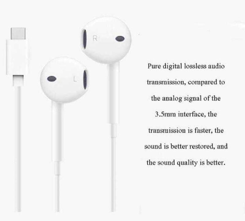 Bxeno Type C Handsfree with Mic for t44w - Image 3