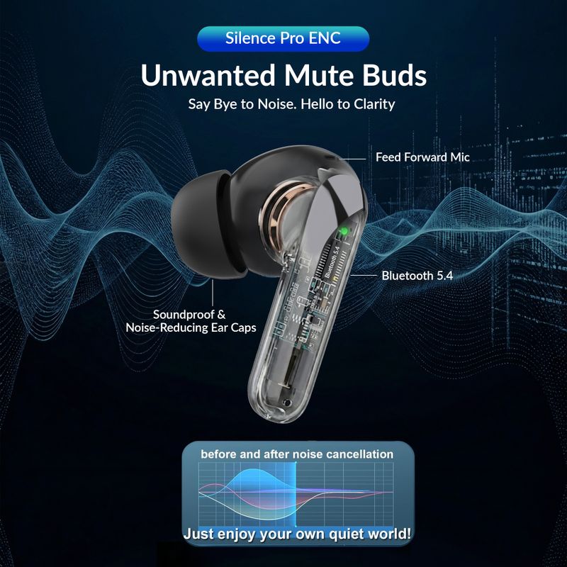 Aroma TWS9 55Hr Bluetooth Headset - Image 5