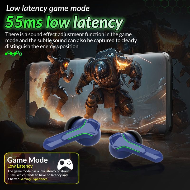 Aroma NB138 32dB ANC Earbuds 60H Bluetooth - Image 4