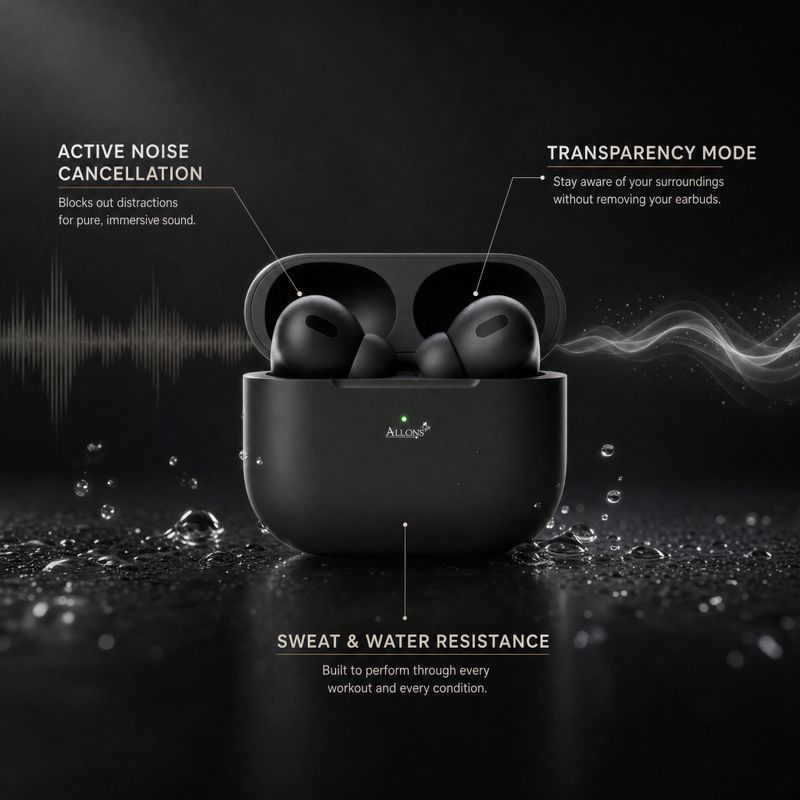 allons TWS Bluetooth Earbuds with MagSafe - Image 4