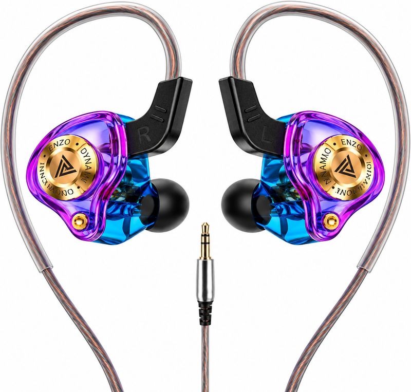 fire turtle Wired Gaming IEM Earphones with 11mm Driver - Image 2