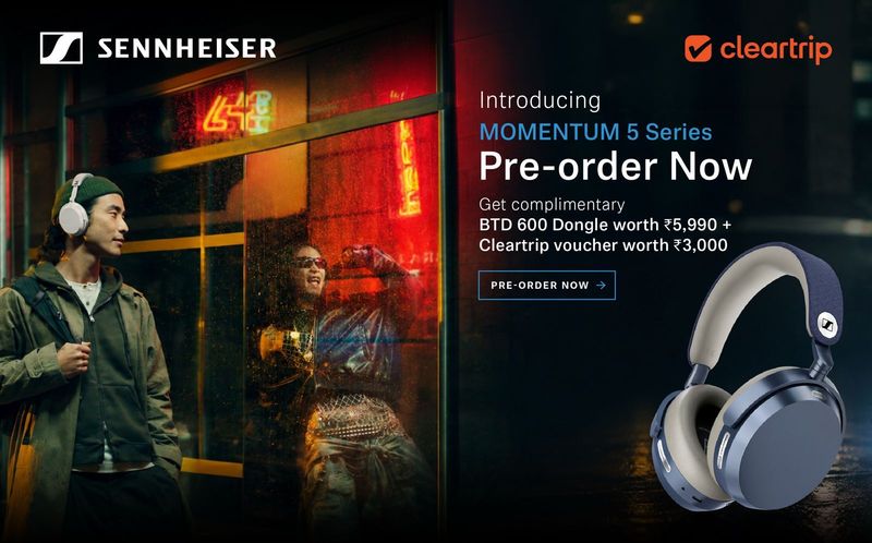 Sennheiser Momentum 5 Wireless Headphones - Image 3
