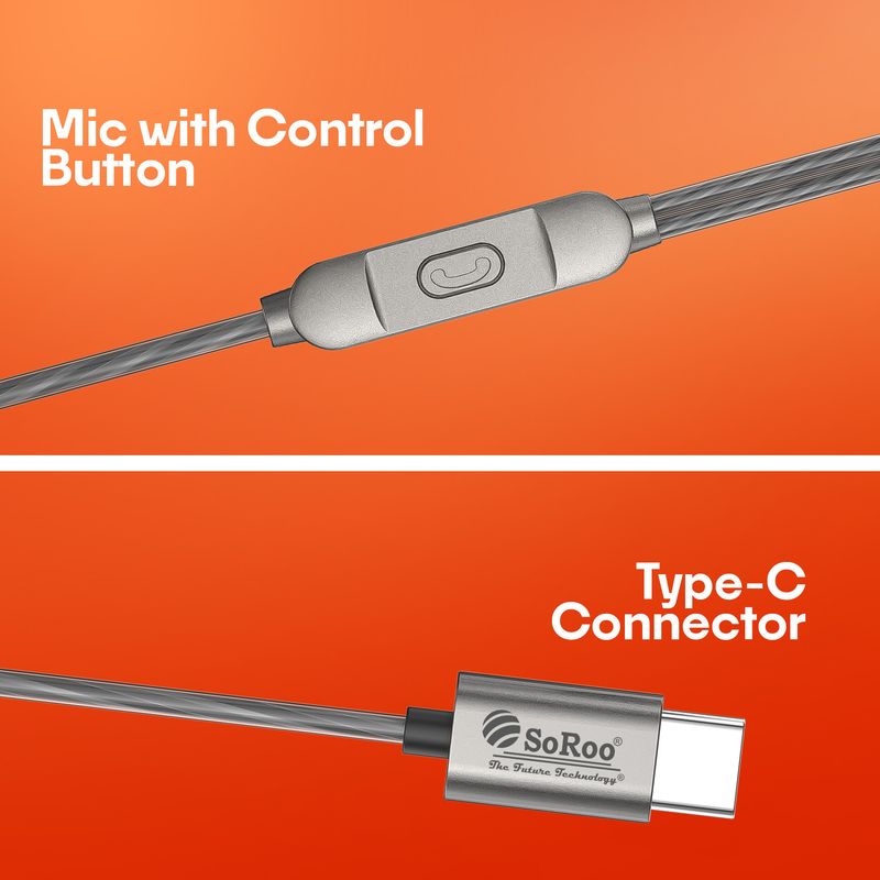 Soroo Future Type-C Wired Earphones - Image 6