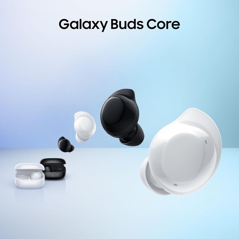 Samsung SM-R410N Galaxy Buds Core - Black Bluetooth Headset (Black, True Wireless) - Image 3