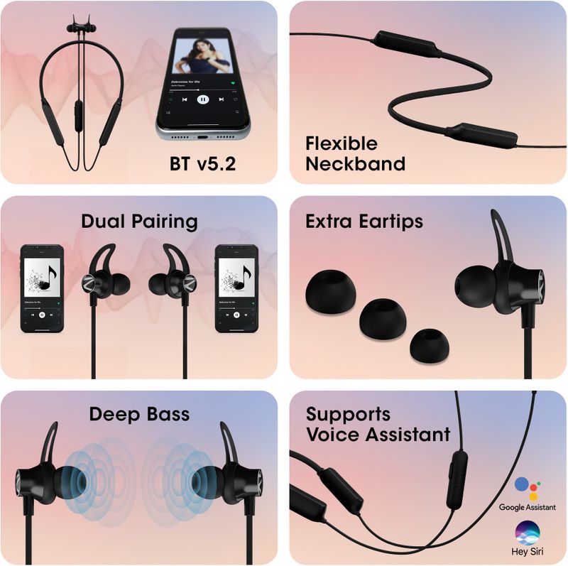 ZEBRONICS Yoga 1 Jumbo Black Bluetooth Gaming Headset - Image 6