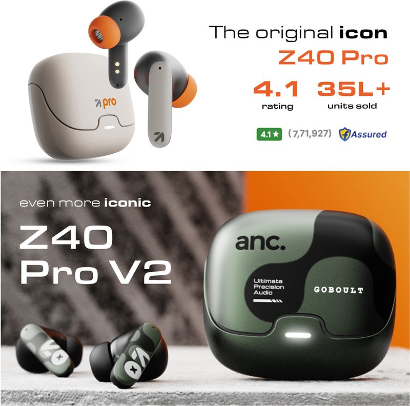 Goboult Z40 Pro v2.0 ANC Bluetooth Headset - Image 3