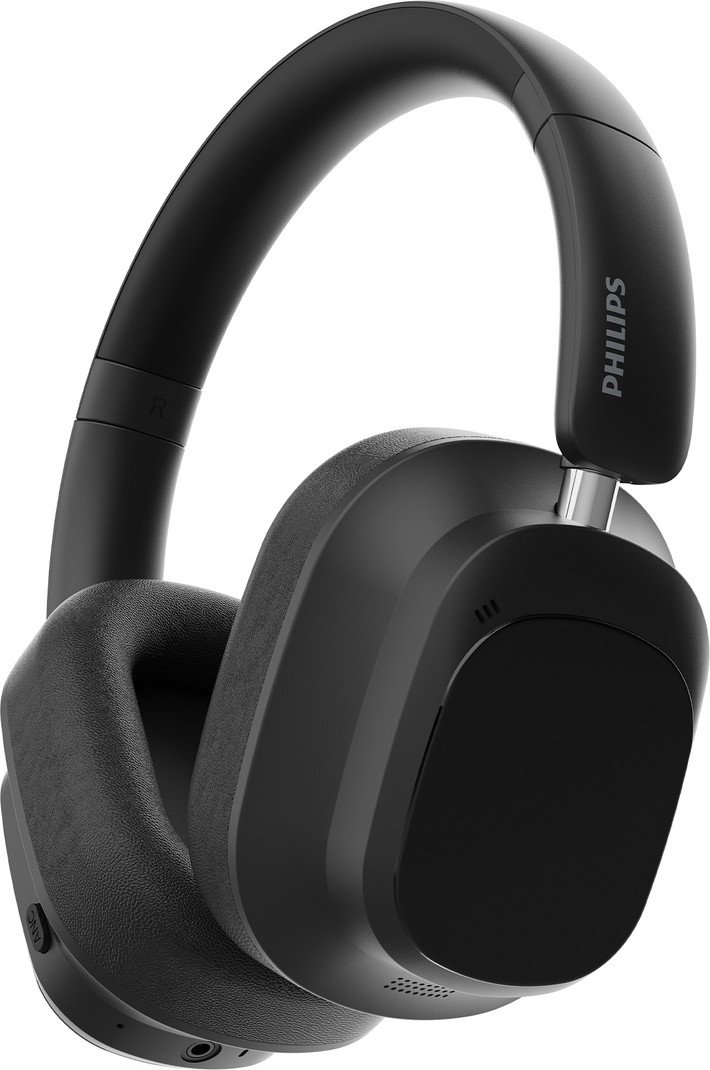 PHILIPS TAH6550-BK Bluetooth & Wired Headset (Black, On the Ear)