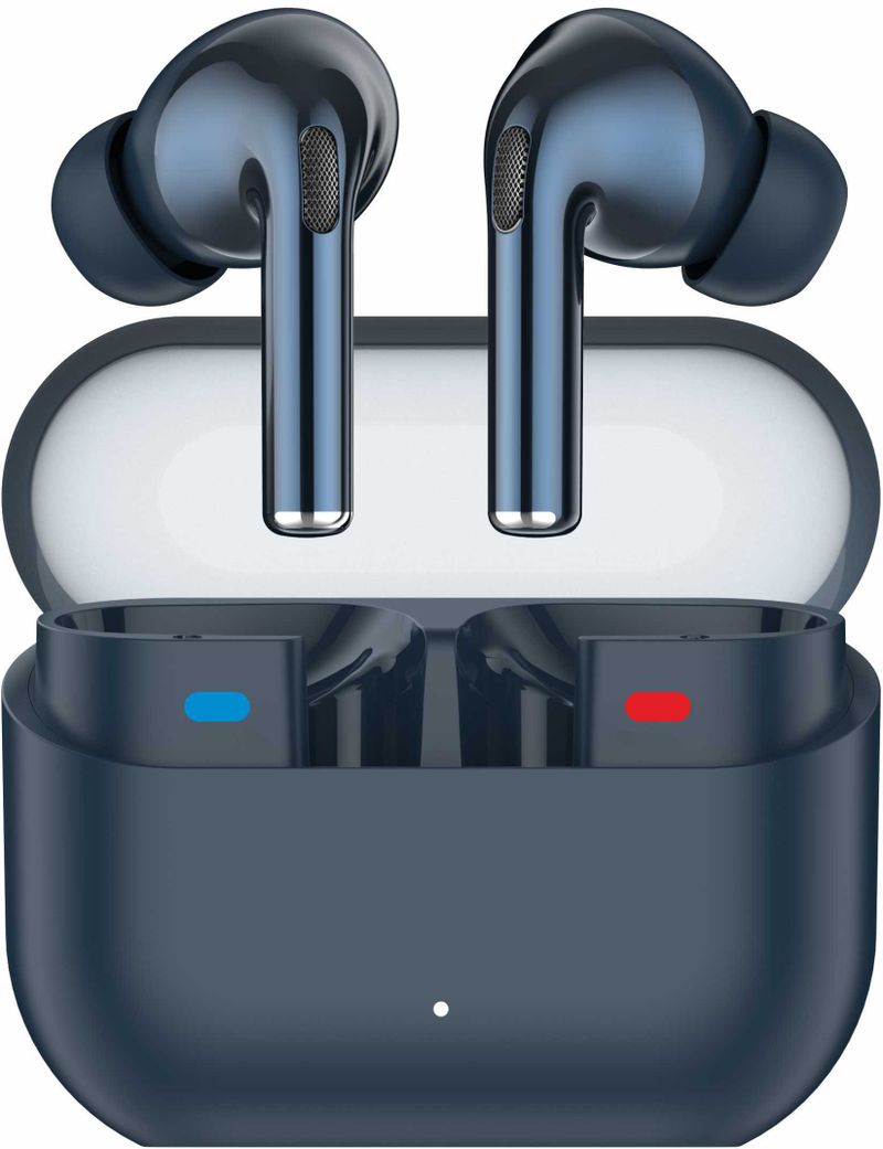 AMS Wireless Earbuds with ENC Noise, 160H Playtime, Blue - Image 2