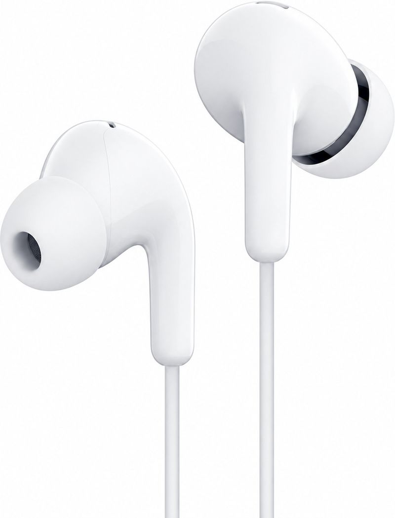 qoviq original Type-C In-Ear Wired Earphones With Powerful 12.4mm Drivers & Clear Calling Wired Headset (White, In the Ear) - Image 3