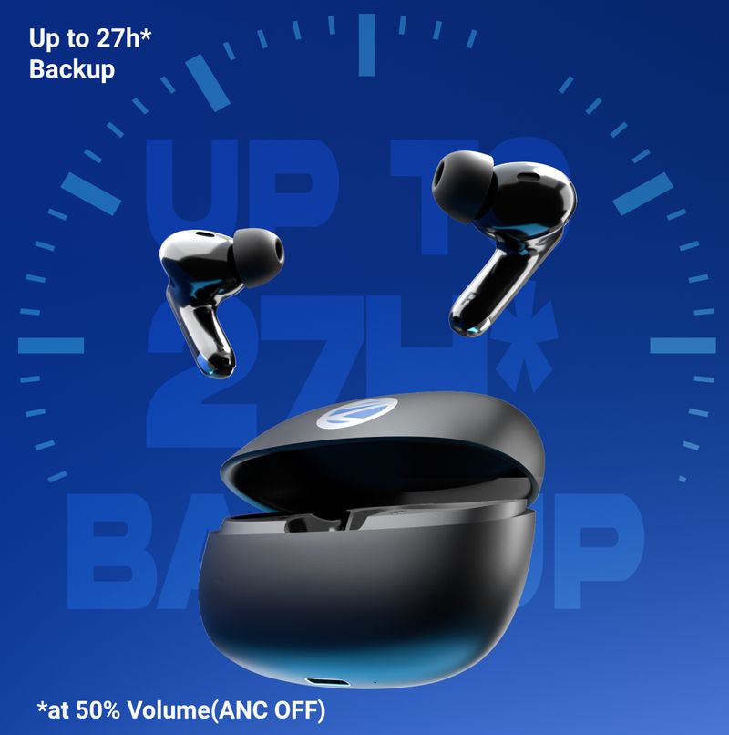 ZEBRONICS Zeb-Monk Pro Black Bluetooth Headset - Image 4