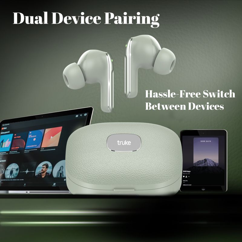 truke Mega 9 TWS 70H Bluetooth Headset - Image 5