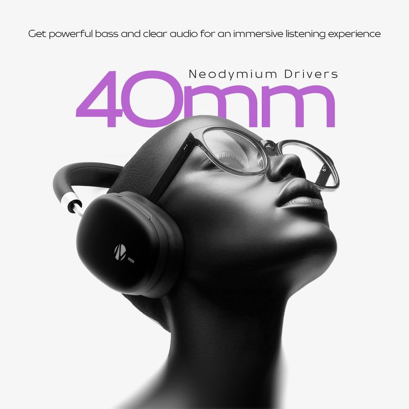 ZEBRONICS Zeb-Silencio 200T Hybrid ANC Bluetooth Headset - Image 3