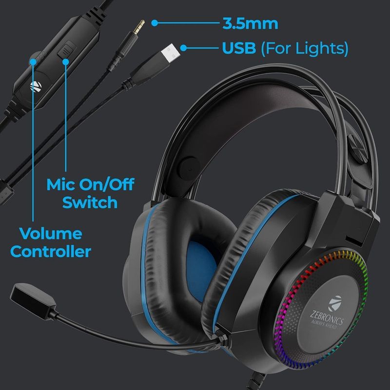 ZEBRONICS Zeb-Jet Premium Gaming Headset - Image 6