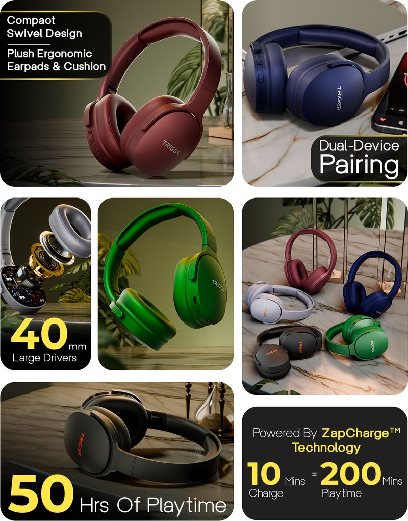 Triggr Trinity 2 Bluetooth Headset - Image 2