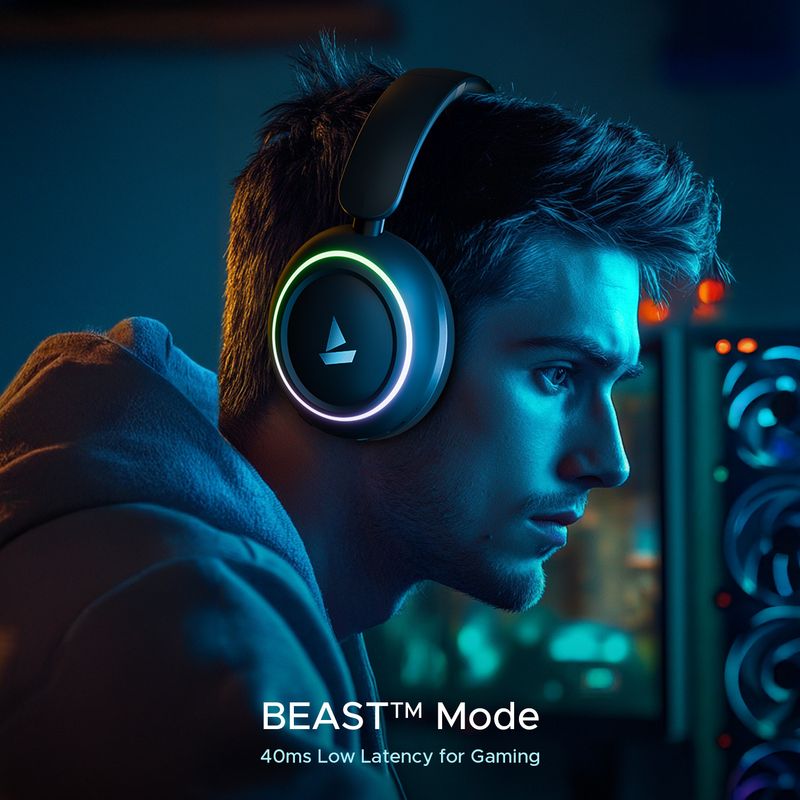 boAt Rockerz 480 Headset with RGB LEDs - Image 6