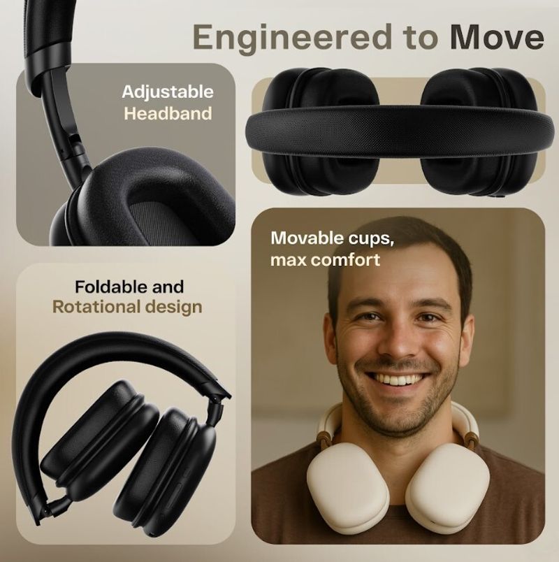 Goboult Fluid X 60Hrs Bluetooth Headset - Image 5