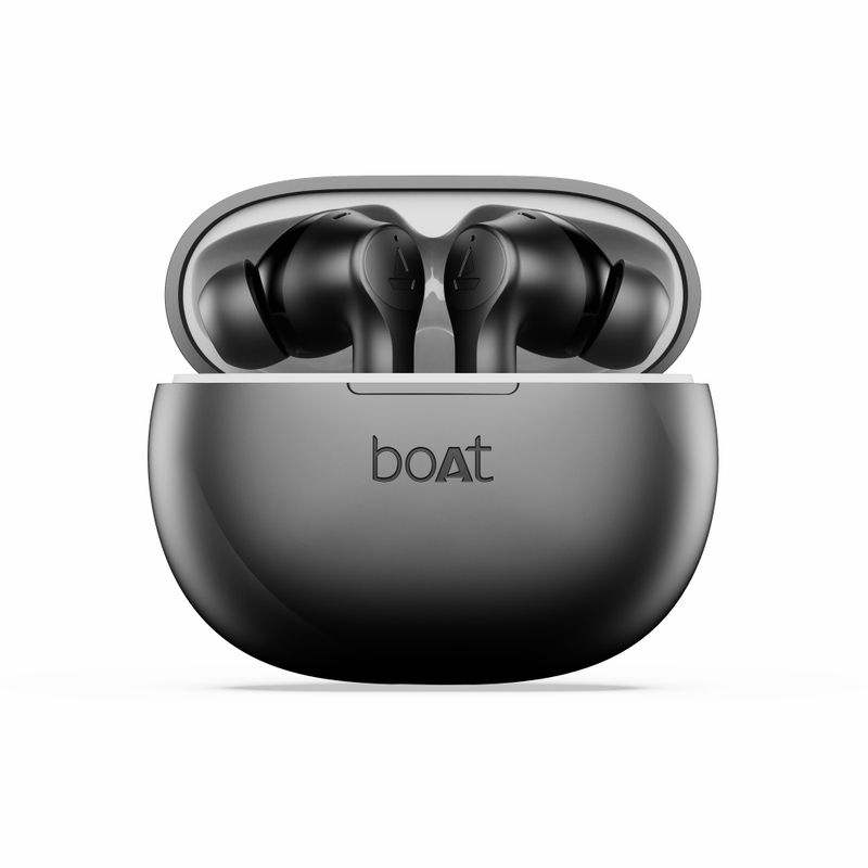 boAt Airdopes Supreme TWS Earbuds, Classic Black - Image 2