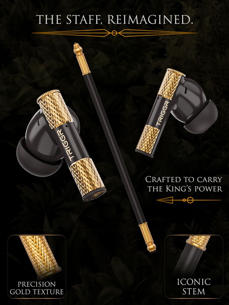 TRIGGR Wukong 35dB ANC Bluetooth Headset - Image 6