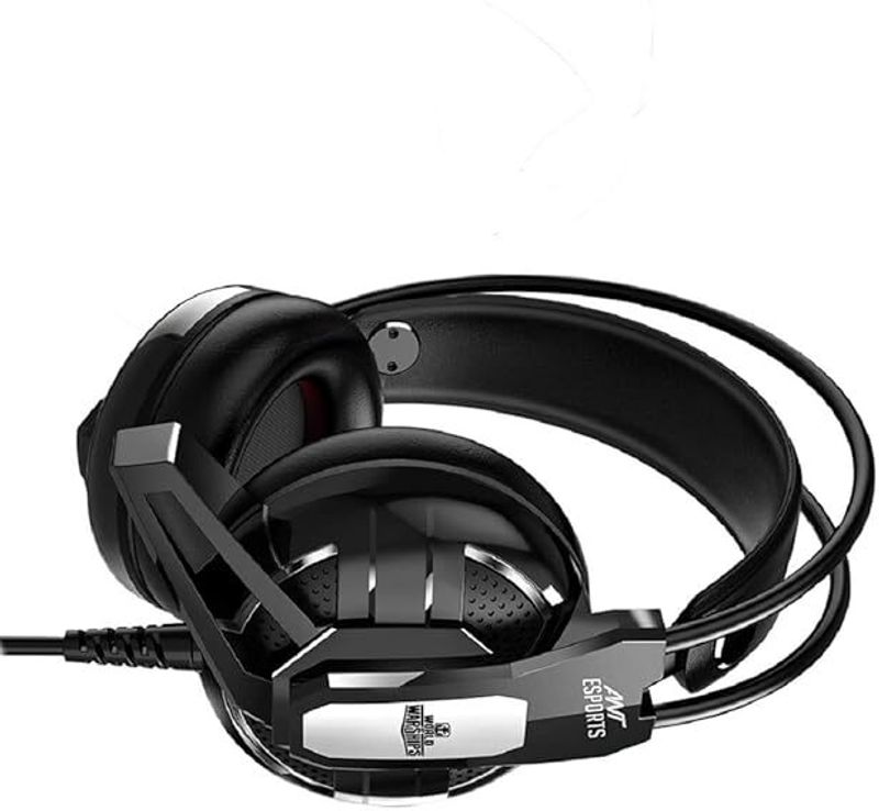 Ant Esports H520W Wired Headset (Black, On the Ear) - Image 4