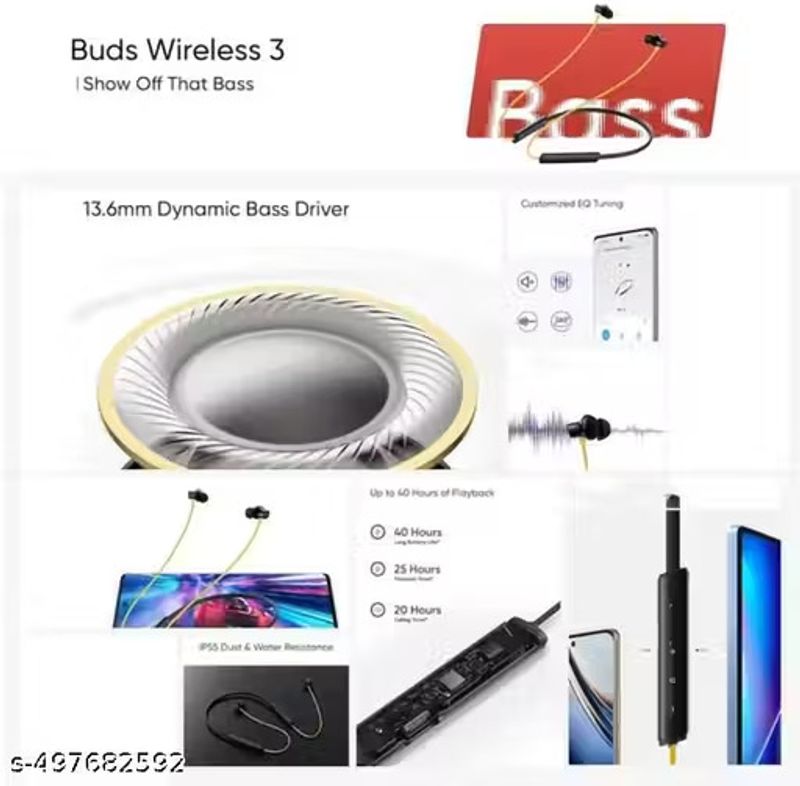 F FERONS Neo buds 3 Wireless Neckband - Image 3