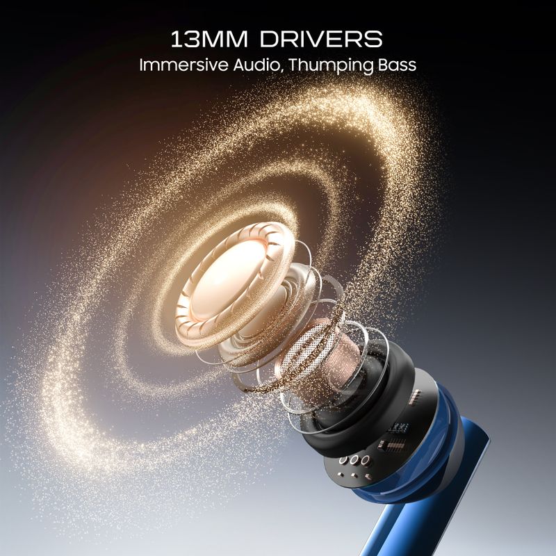 Number Navo Buds X1 TWS Earbuds (Blue) - Image 4
