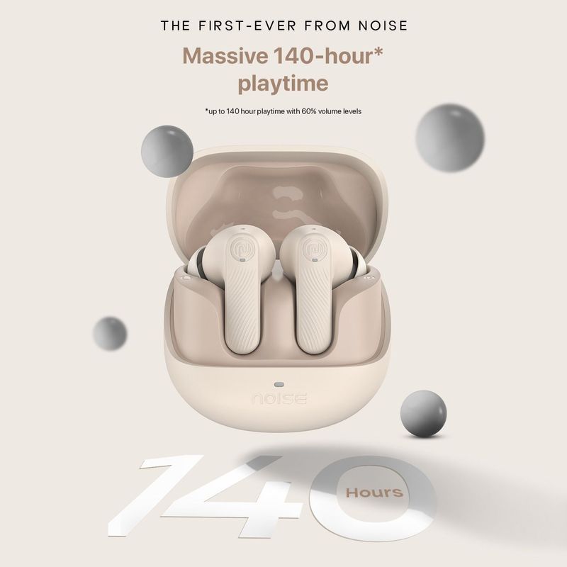 Noise Buds X2 with 140Hr playtimeANC (32dB)Dual PairingRubberised - Image 5