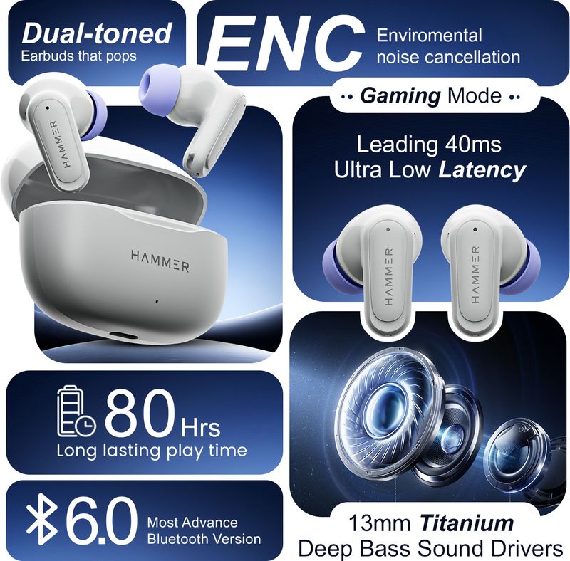Airflow Neo Earbuds with 80H Playtime - Image 3