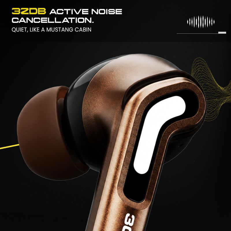 Goboult Mustang Nitro 32dB ANC Bluetooth Headset - Image 6