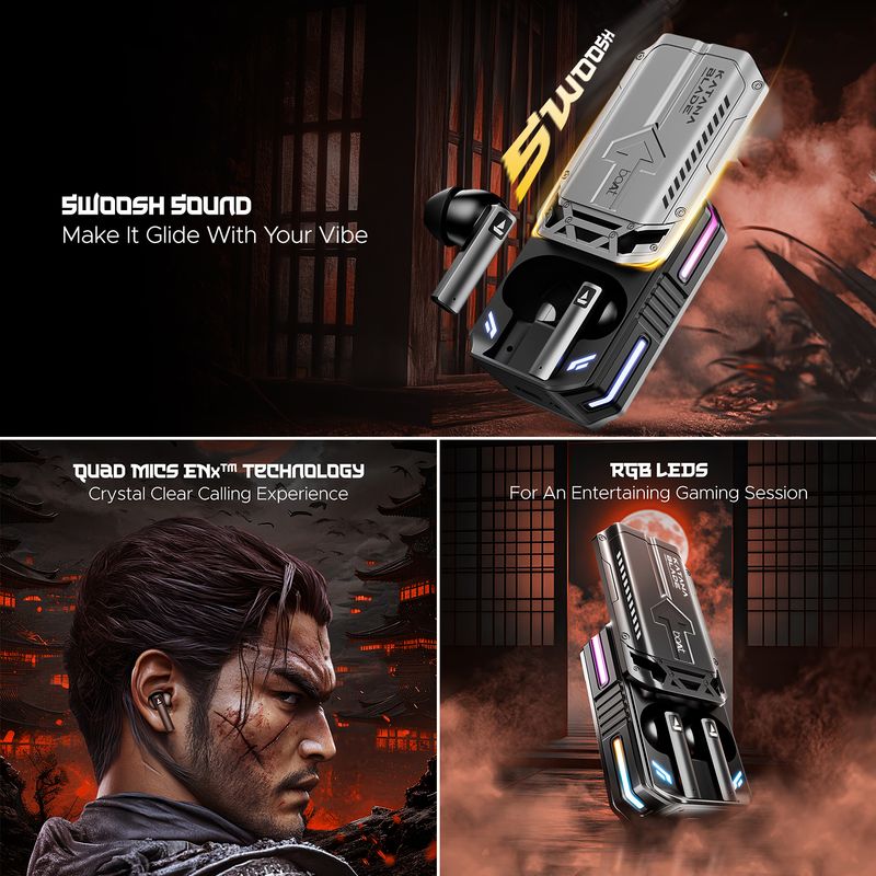 boAt Immortal Katana Blade Gaming Headset - Image 4