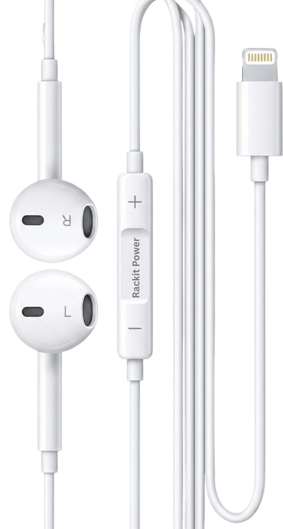 Rackit Power Earphone 8 pin for iPhone 14/13/12/11/XS - Image 2
